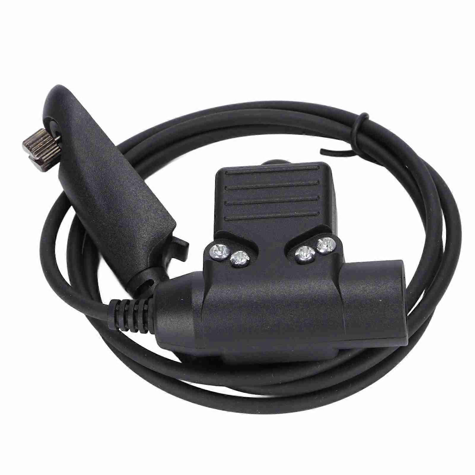 U94 PTT Hands Free Walkie Talkie Push to Talk with Clip for Motorola GP338 GP‑328 GP‑340 GP‑380