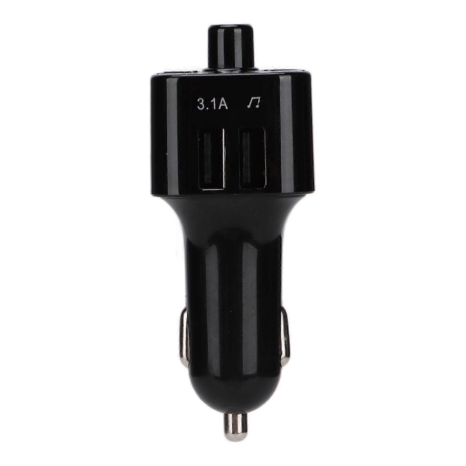 Car Wireless Bluetooth o Transmitter Hands Free Function FM Radio Adapter for Car