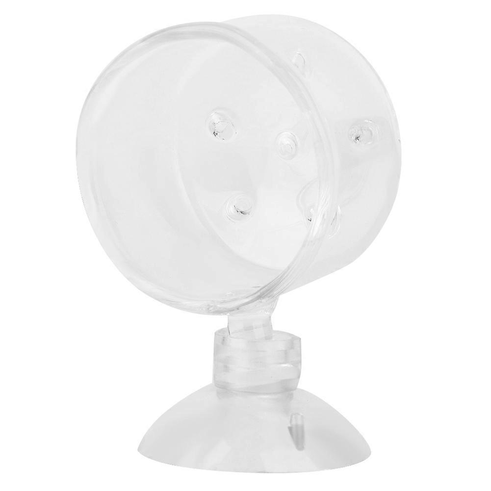 Transparent Aquarium Red Worm Feeder Suction Cup Fish Feeding Cup Container Accessory