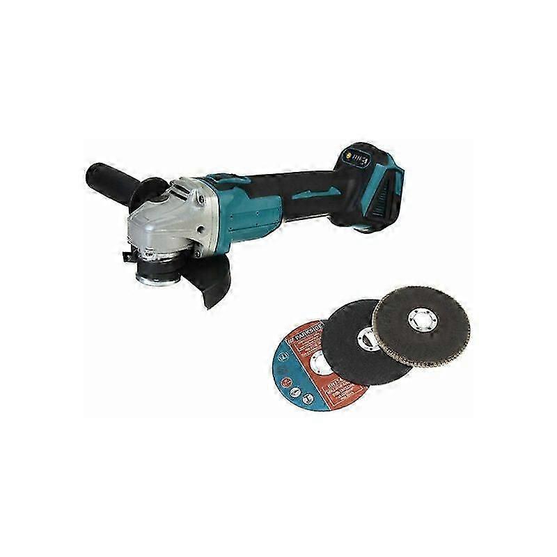 Cordless Angle Grinder 125mm 18V 4 Speeds for Makita Battery + Accessories (Machine Only) YOIURT