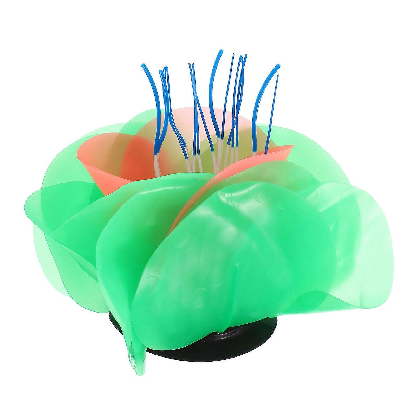 Silicone Coral Decorative Aquatic Plant Fish Tank Setup Realistic Shape Water Source Safe 3.9×2.4×2.4in 1Set