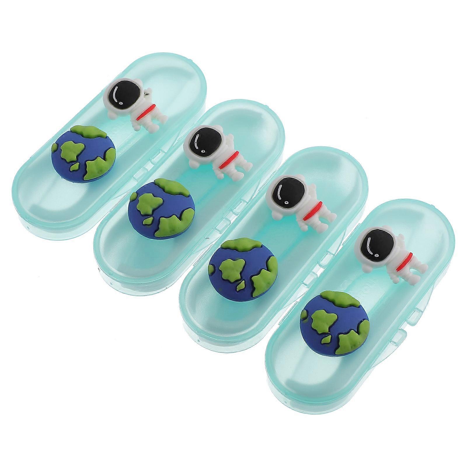 Pick Case Floss Storage Case Rectangular Adults Daily Use Dustproof 1Set Plastic