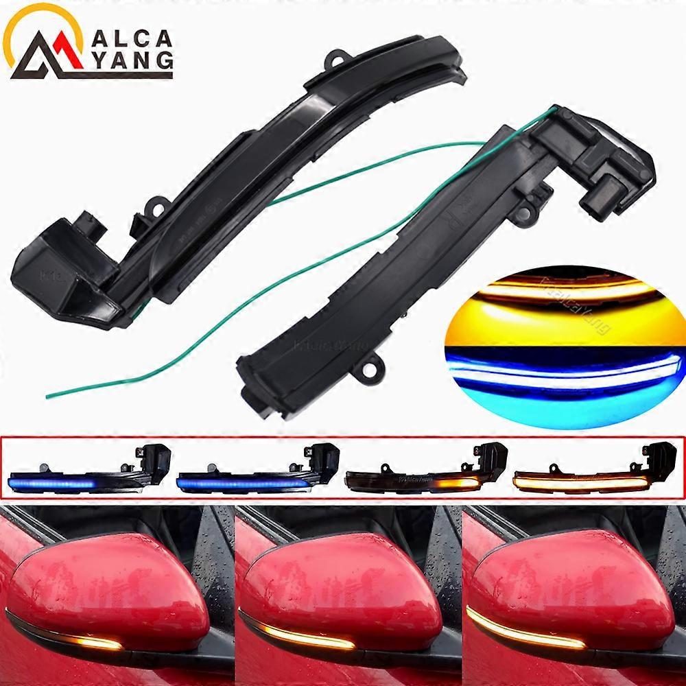 Suitable 2Pcs Dynamic Turn Signal Light For Jaguar XE XF XJ F-TYPE XK XKR I-PACE X250 X260 LED Side Mirror Sequential Indicator Blinker