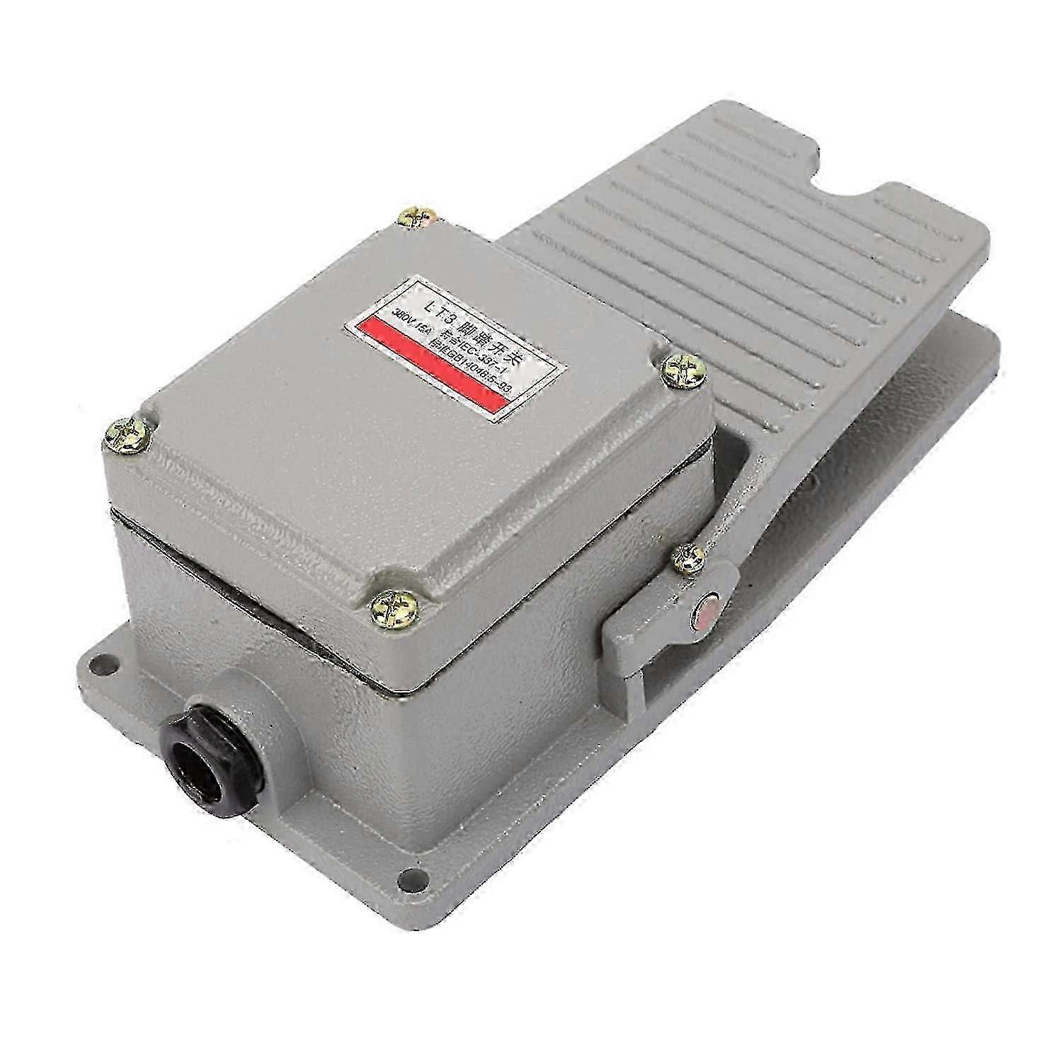Non-Slip Foot Switch with Durable Aluminum Shell - Reliable Pedal for Easy Control and Hands-Free Operation