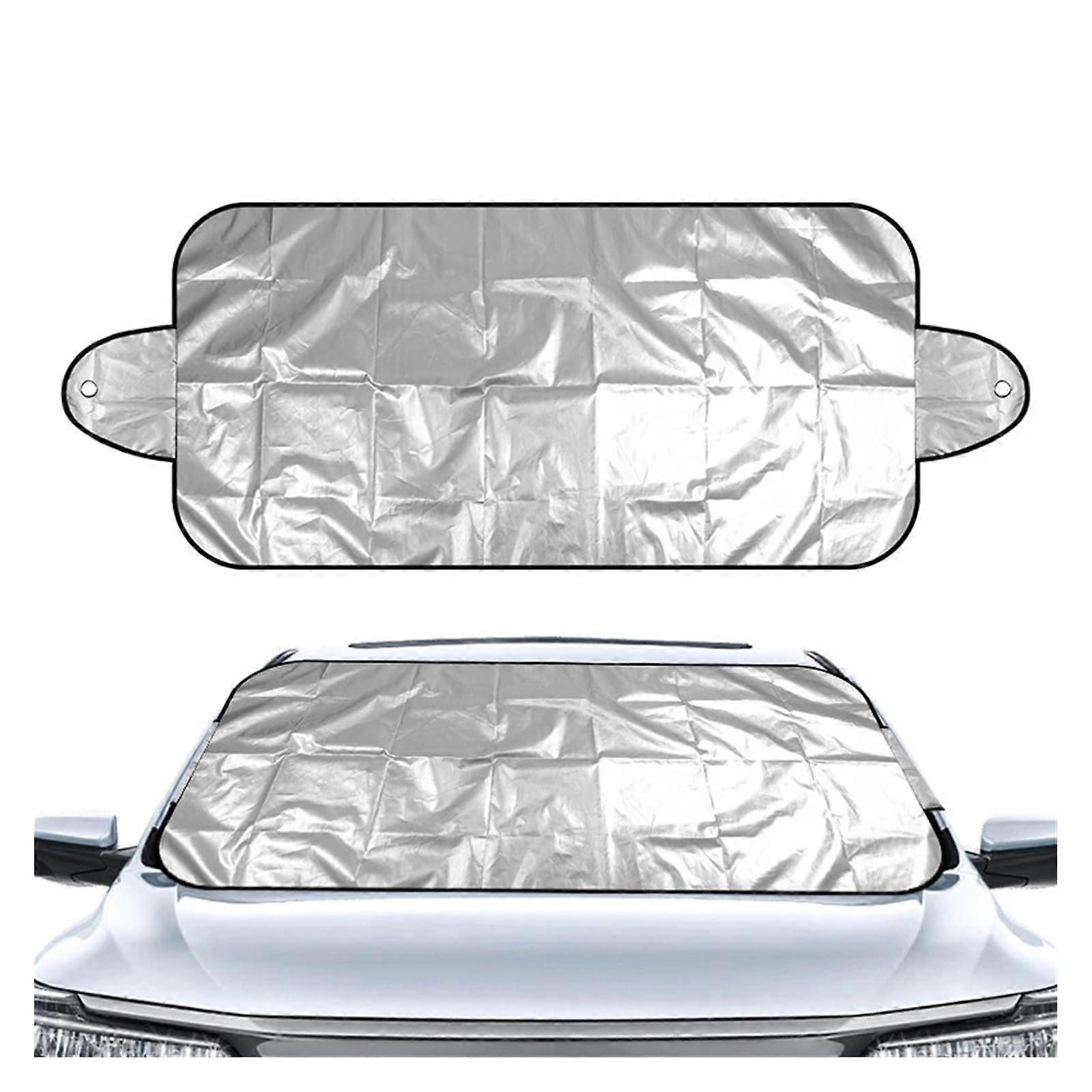 Auto Sonnenschutz Universal for Summer/Winter - Waterproof UV-Reflective Windshield Cover with Side Window Protection