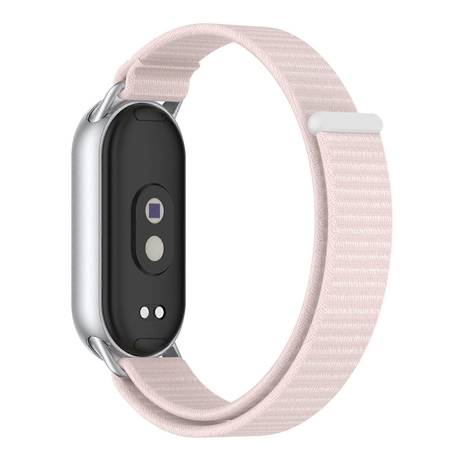 Wrist Strap for Xiaomi Smart Band 10/9/8 Magic Tape Nylon Loop Watch Band