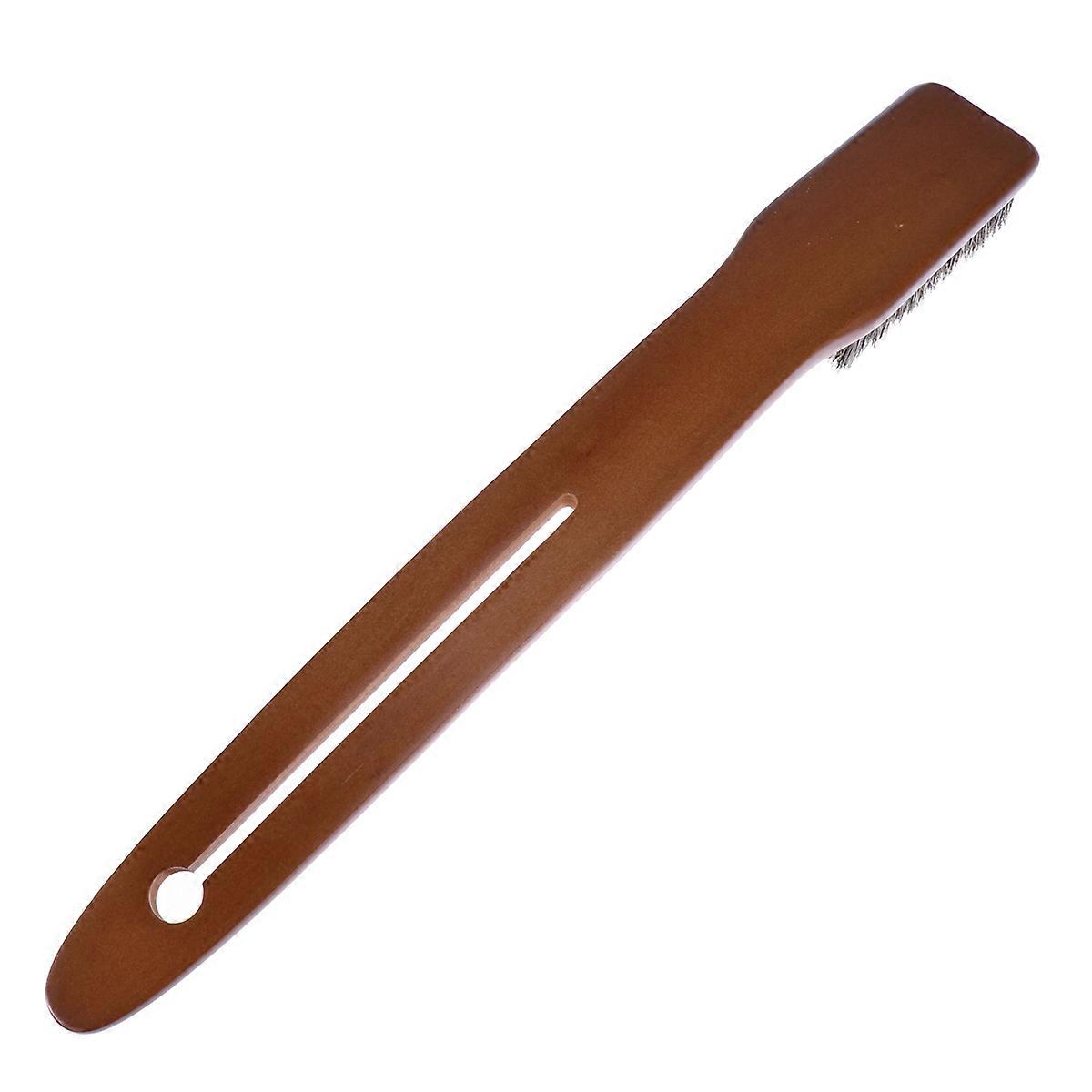 Coffee Body Care Brush with Natural Bristles and PP Handle for Shower Use Promotes Circulation 1pc