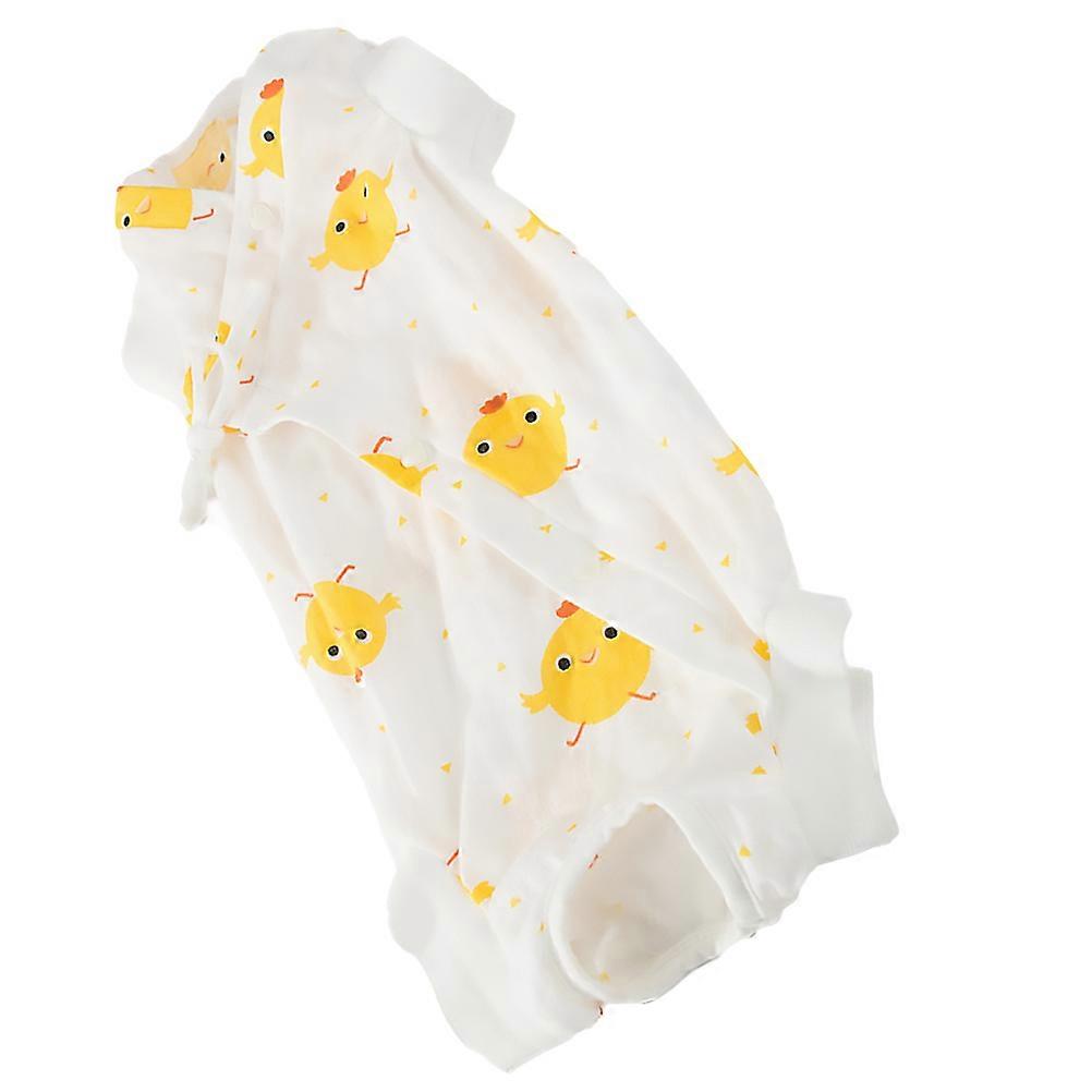Surgery Suit For Cats Post- Comfortable Cat Clothing Shape Gauze Material 1Pack