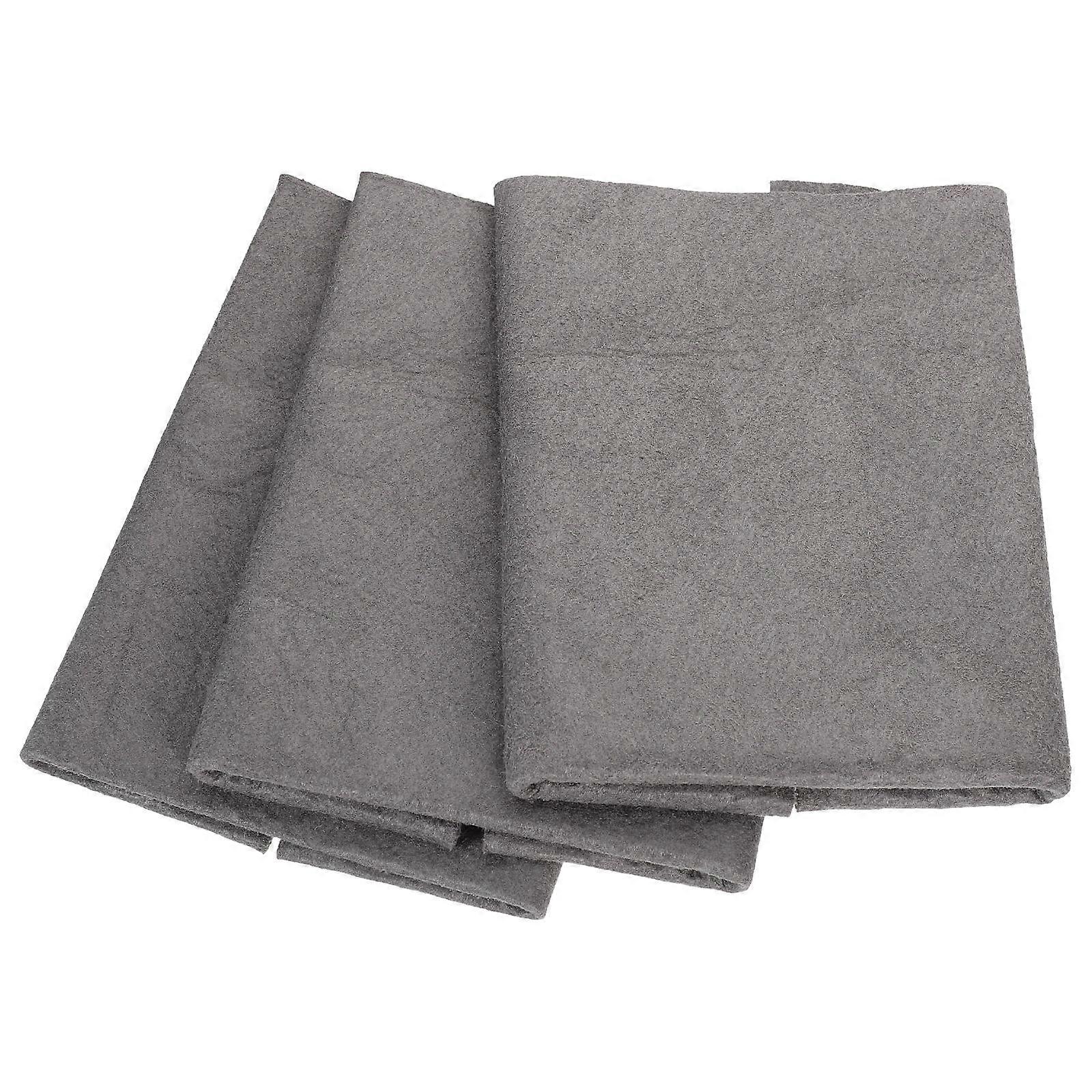 3Pcs Absorbent Fiber Dishcloths Kitchen Towel Multifunctional Cleaning Cloths
