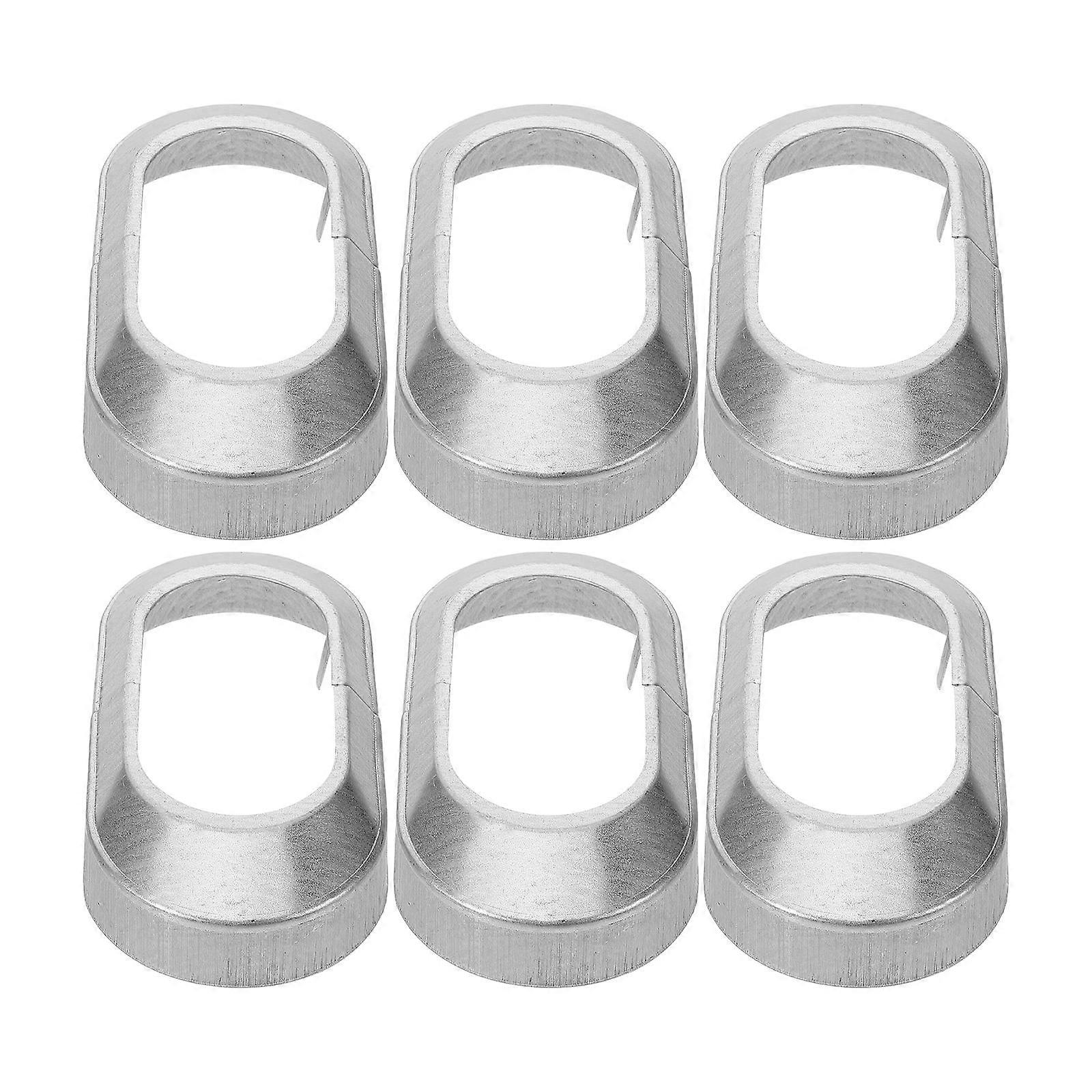 Replacement Post Skirts Fence Post Bottom Covers Outdoor Use Square Style Maintenance Convenience 4.9×2.6×1.2in 6Pcs