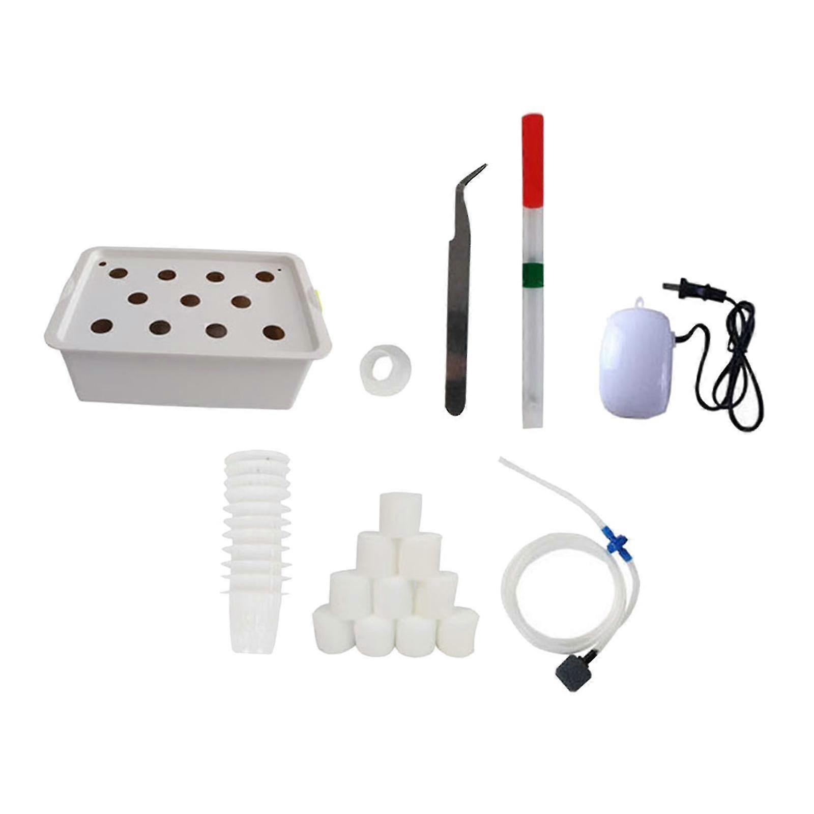 2025 Plant Site Hydroponic System Kit Self Watering Plant Box with Air Pump
