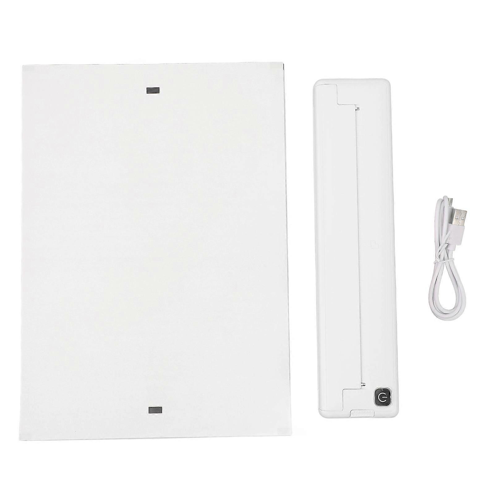 A4 Inkless Printer 200DPI Bluetooth 4.0 Portable Thermal Sensitive Mobile Printer for IOS for Android System White