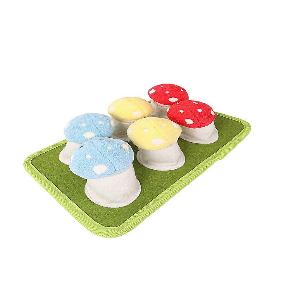Pet Dog Training Mat Toy For Crowd Assorted Color 29x21.5x13cm Hide-and-seek Snacks 1Pcs