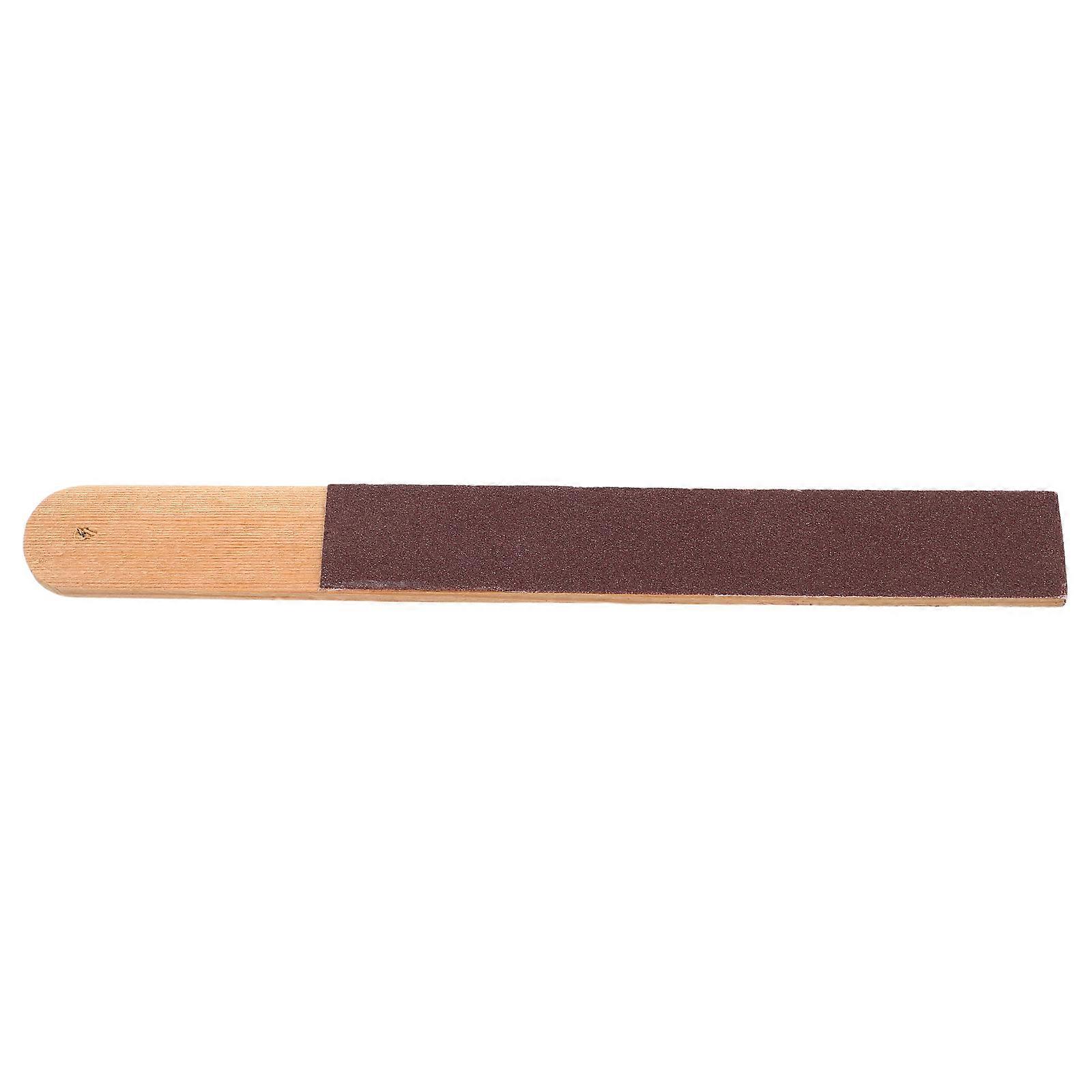 Portable Wood Sander for Piano Tuning with Sandpaper Block Ensuring Precise Sound Adjustment and Durable Performance