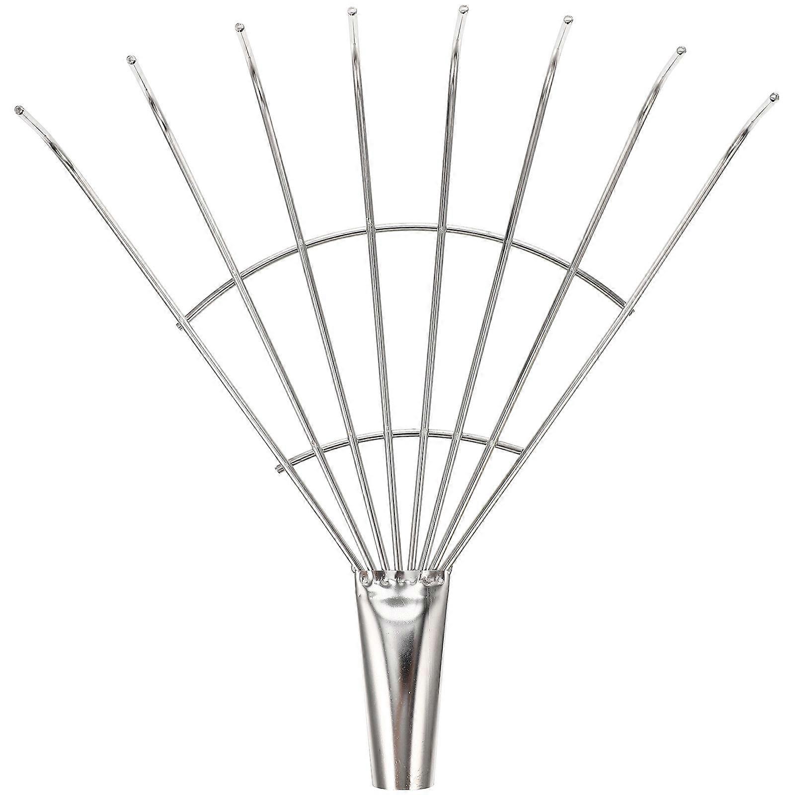 Garden Rake Metal For Gathering Leaves And Removing Weeds 36X34.5CM 1Pack