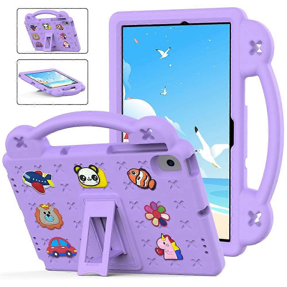Compatible For Samsung Galaxy Tab A8 10.5 (2021) Portable EVA Case Shockproof Tablet Cover Anti-Scratch Case with Kickstand