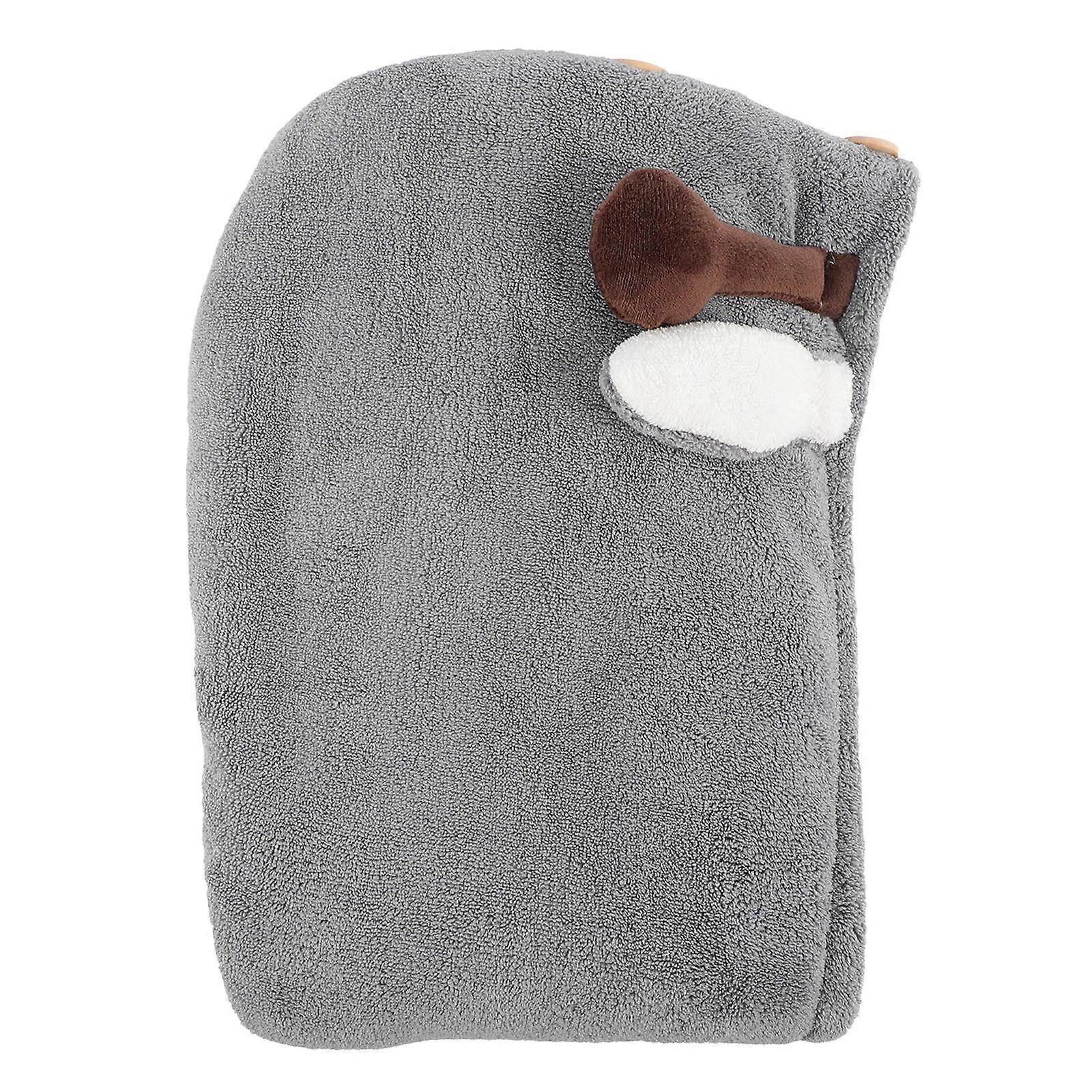 Hair Towel Cap Designed For Short And Long Hair Users During Hair Care In Soft Coral Fleece With Foldable Design 1Set