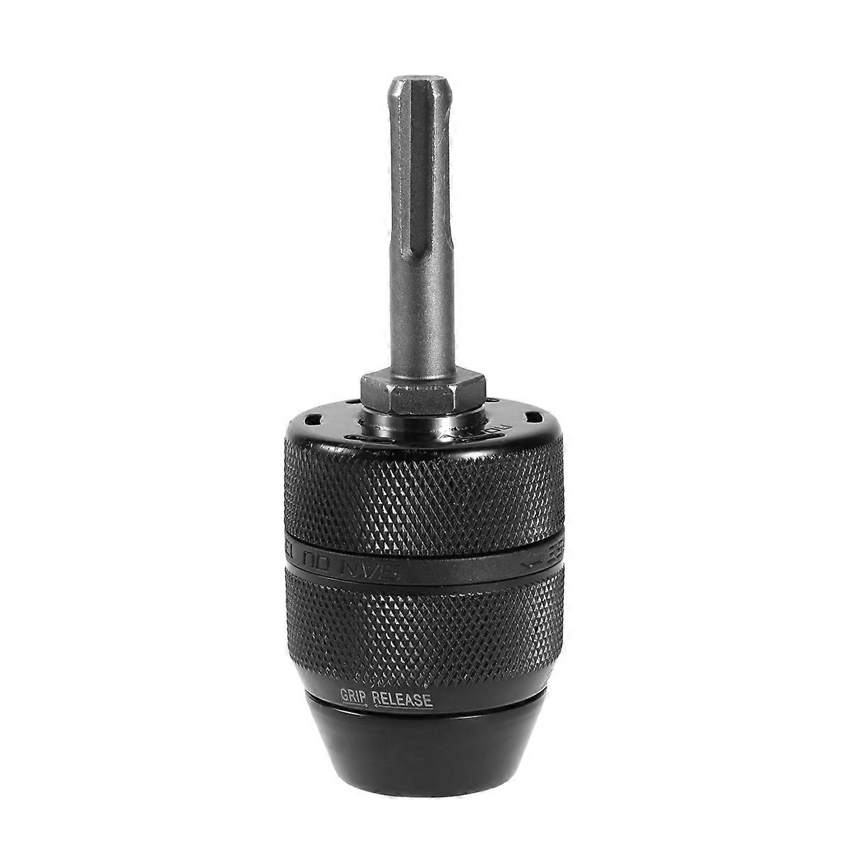 Keyless Drill Chuck Adapter for Machinery Uses Converts Impact Drivers to Hold 213mm Drill Bits Made of ChromeVanadium Steel