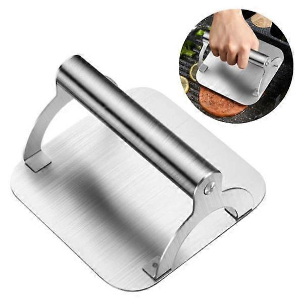 Smash Burger Press 100% Stainless Steel - Hamburger Press for Grill and Stove