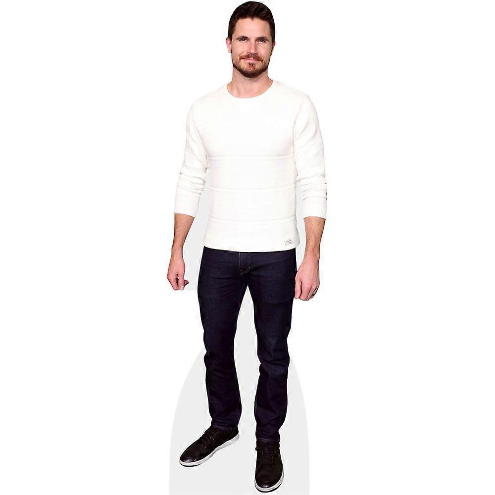 Robbie Amell (Casual) Cardboard Cutout (lifesize OR mini size). Standee. Stand Up.