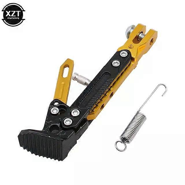 Universal Adjustable CNC Metal Motorcycle Foot Bracket Kick Side Bracket Durable Corrosion Resistant Bracket Motorcycle Stand