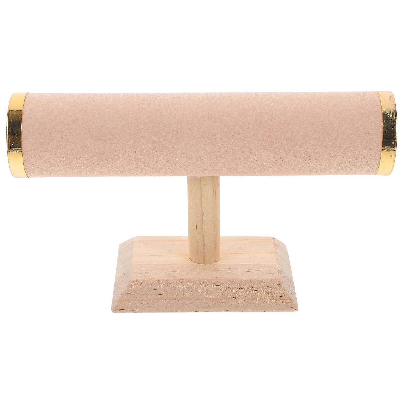 WORGEOUS Multi Use Watch Display Rack for Bangle Bracelet Stand and Wooden Hairband Holder