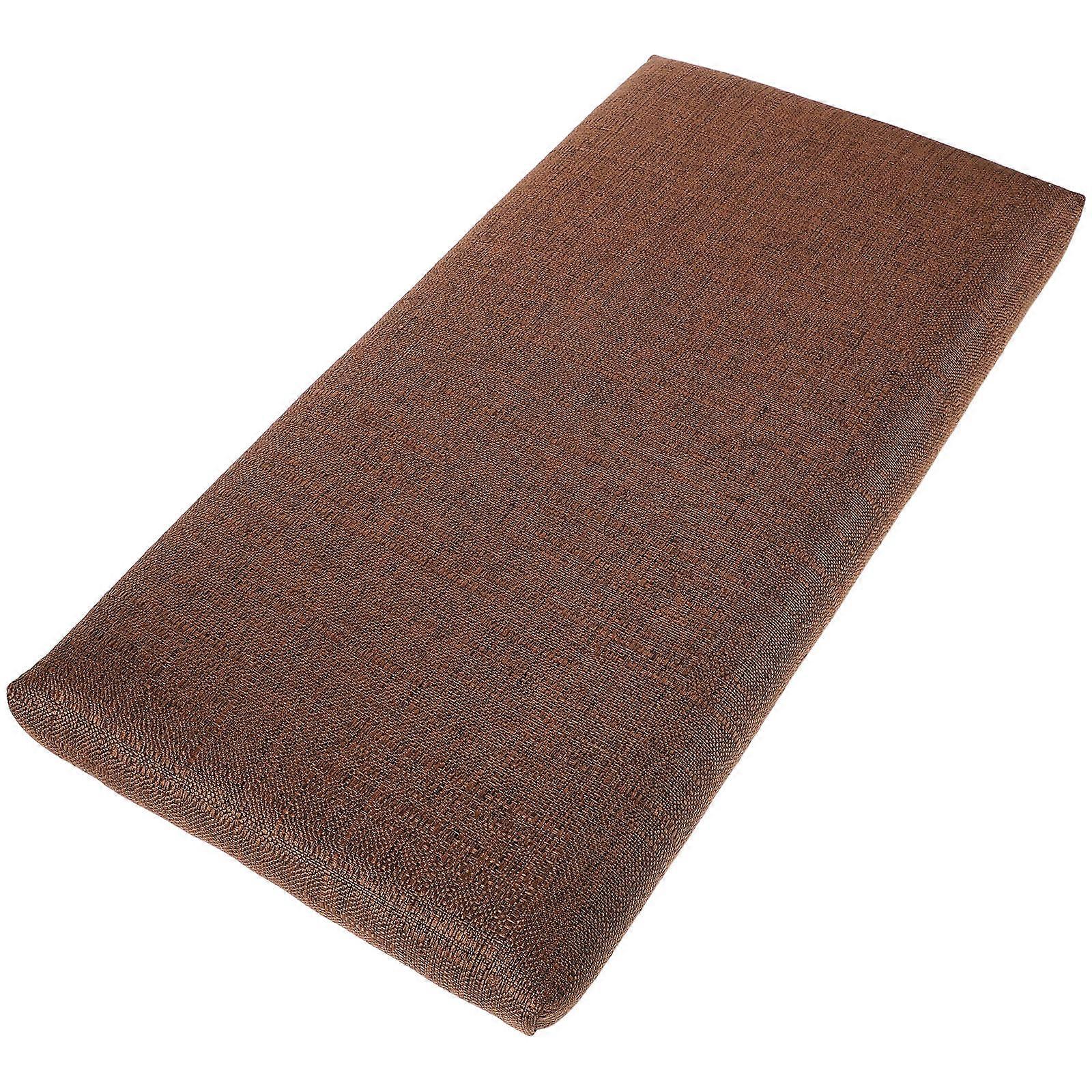 Meditation Bench Meditation Stool Folding Design Slanted Seat Coffee Color 40.00X20.00X17.00CM Ergonomic Support 1Pack