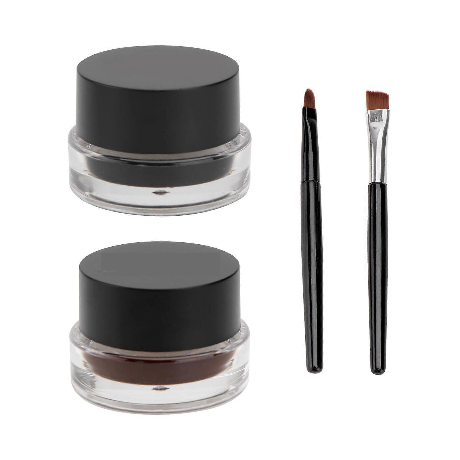 Cosmetic Gel and Brow Powder ,Smudge Proof and Sweat Resistant Eye Makeup