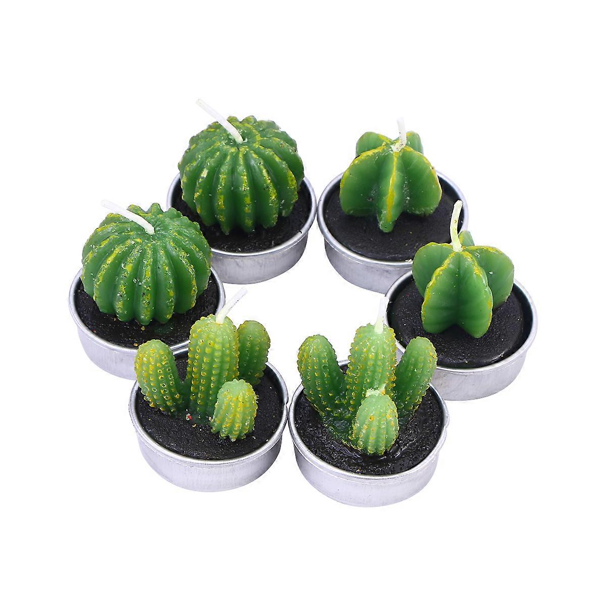 Handcrafted Succulent Candles, Versatile for Parties and Home Decor,