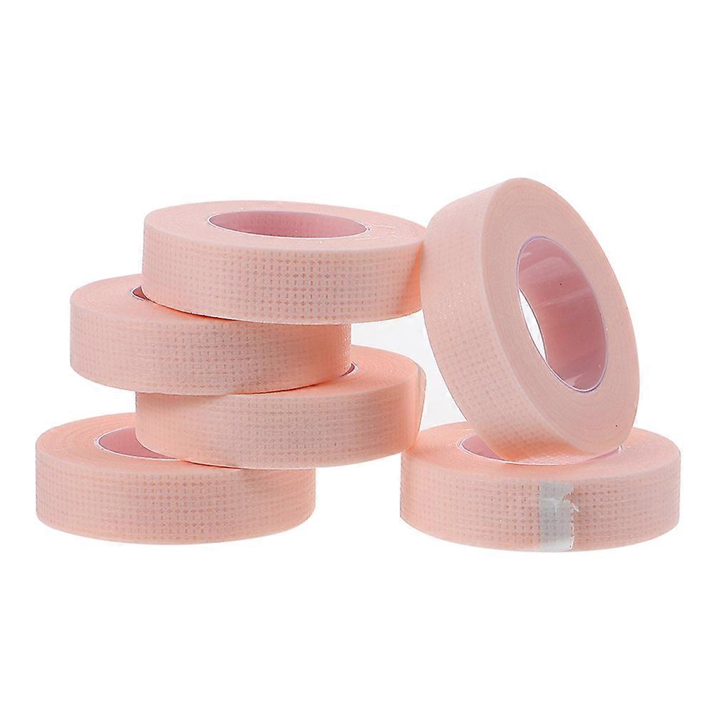 Breathable Eyelash Extension Tapes for Lash Grafting 6Pcs Pink