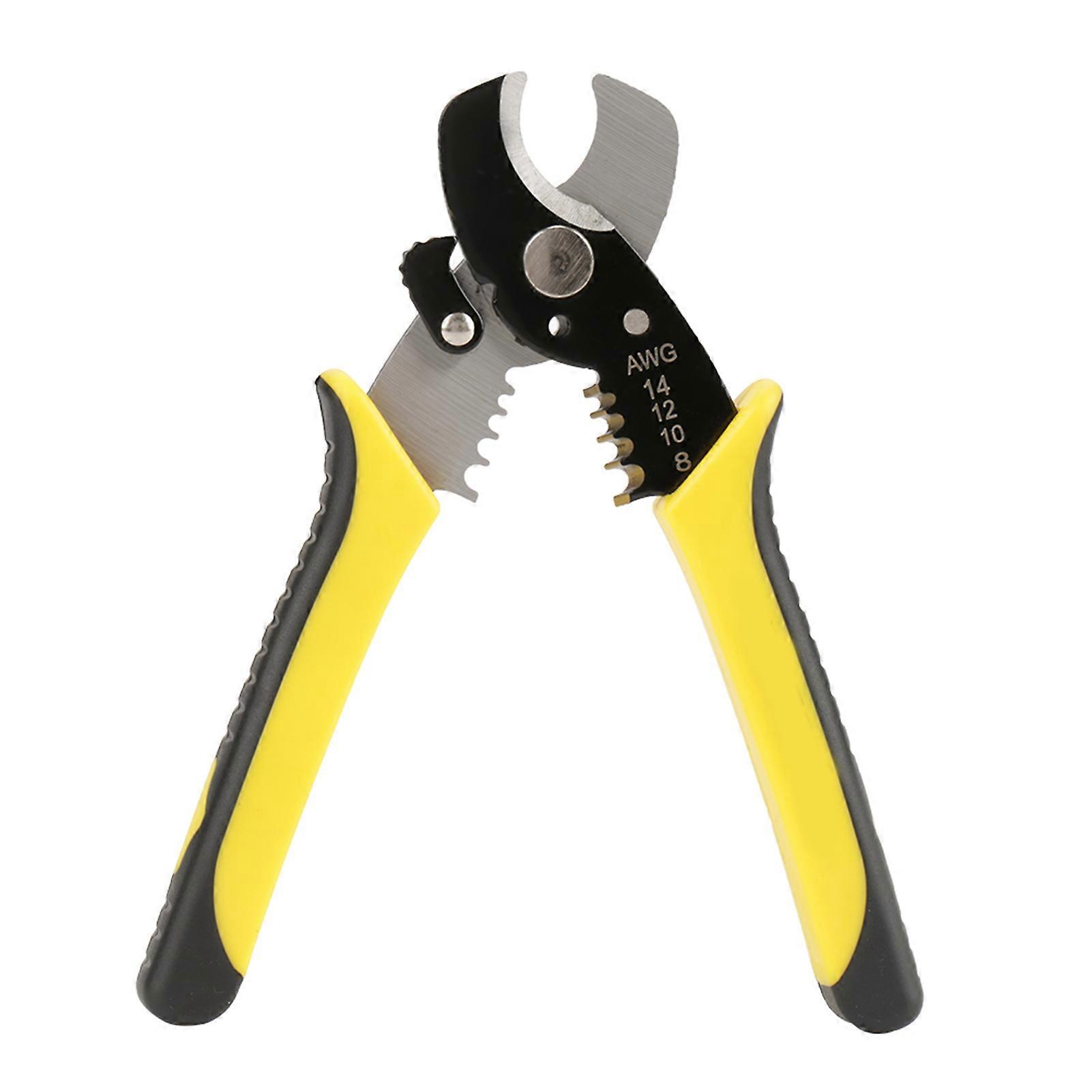 2 in 1 Cable Cutting Wire Stripper Pliers Electrical Tool for Electrician RT-6065