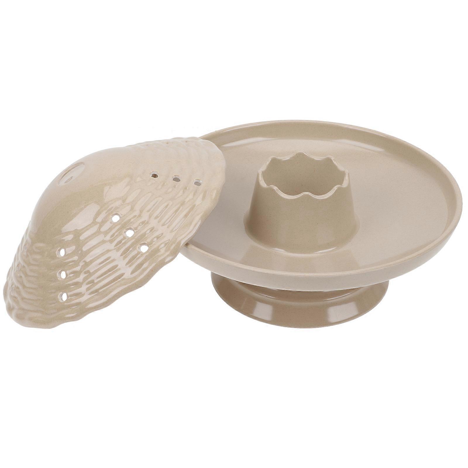 Yellow Food Plate for Kitchen Use Perfect for Home Party and .5 Inches