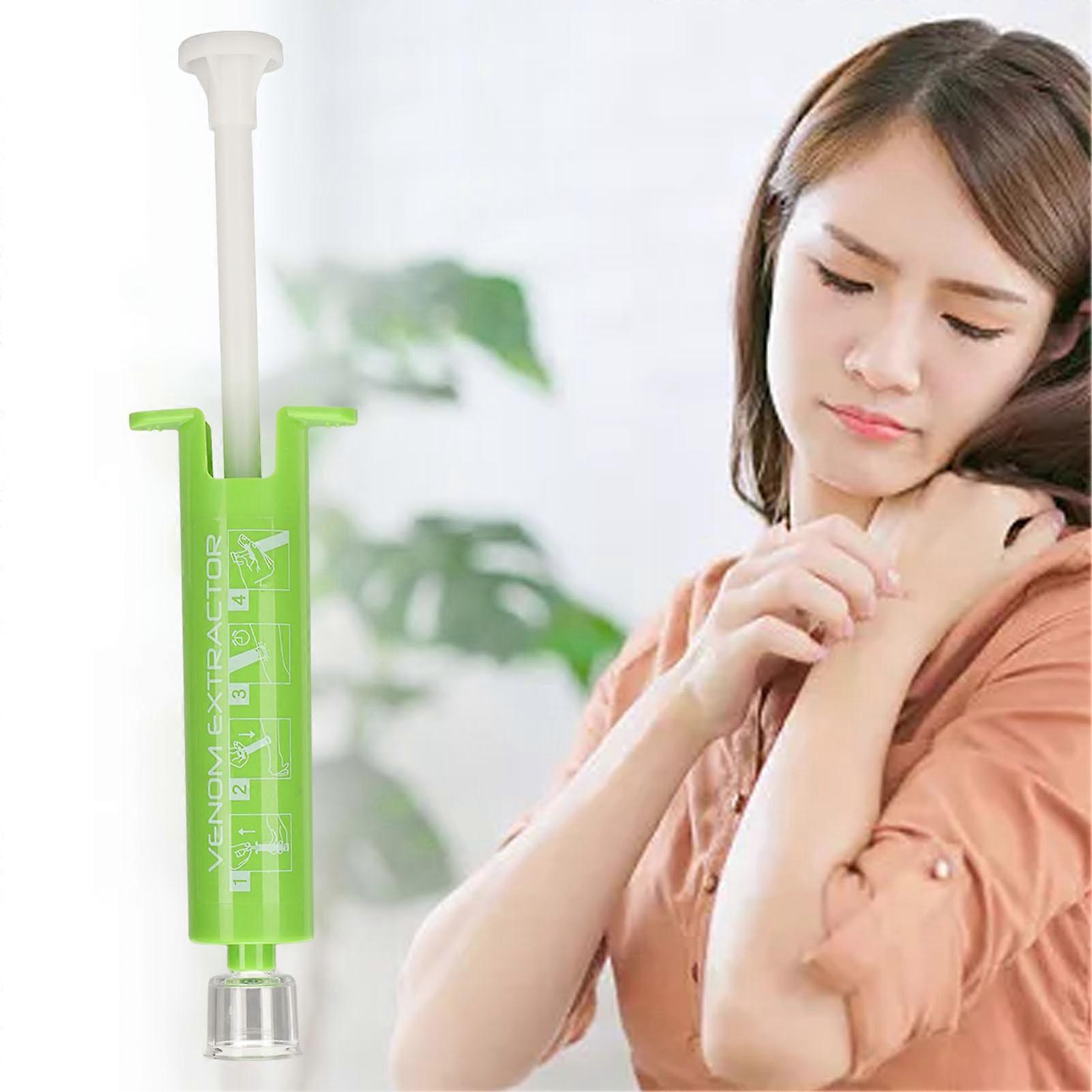 Bite Sucker Vacuum Extractor Tool ABS Outdoor Hiking Camping Aid