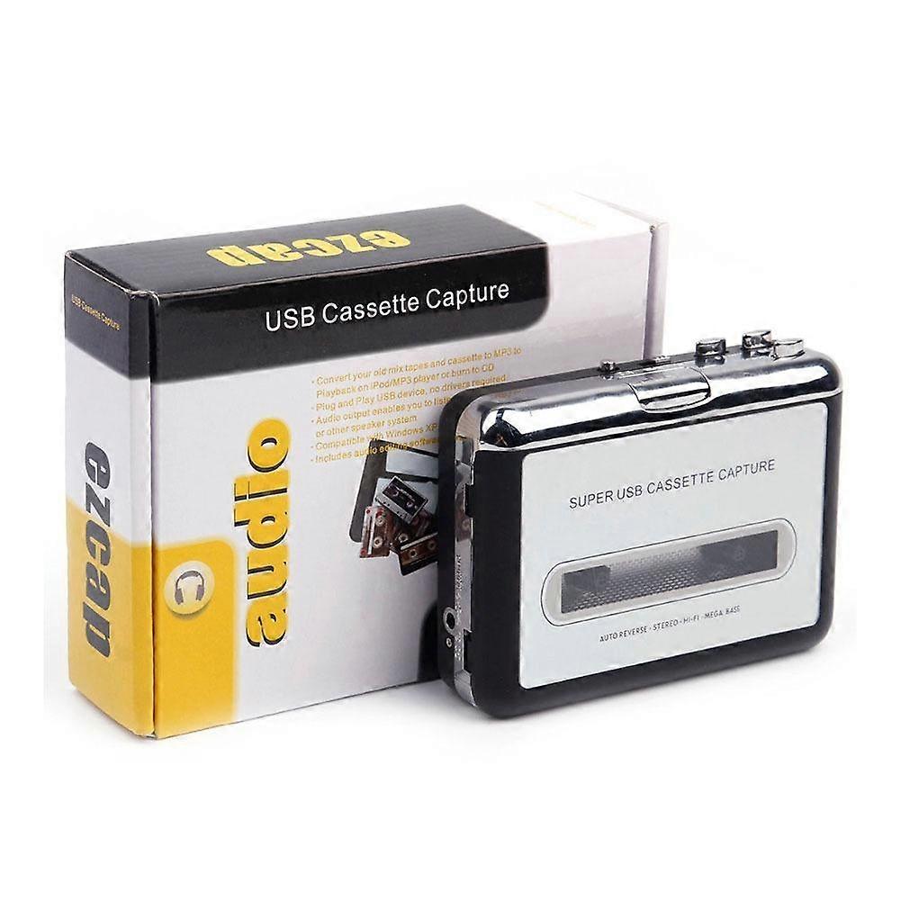 USB cassette player tape recorder portable audio converter MP3 adapter