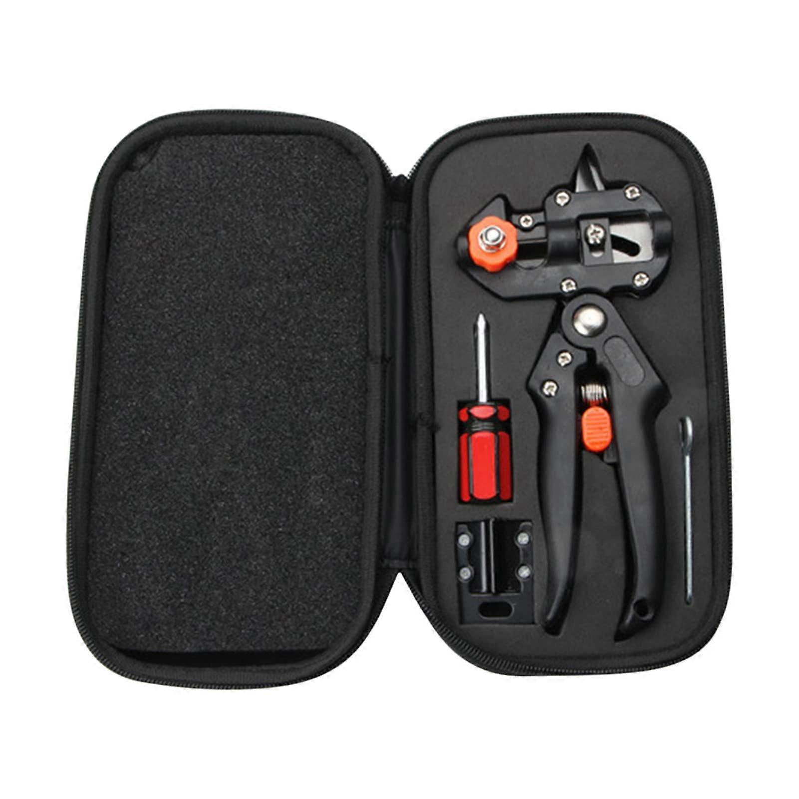 Professional Grafting Tool Set for Fruit Trees, Grafting Shears, 2in1 Cutting Tool Set with Replaceable Blades