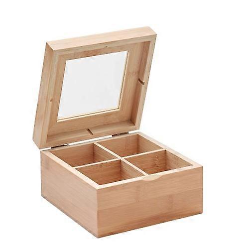MidOcean Campo Bamboo Tea Caddy Box