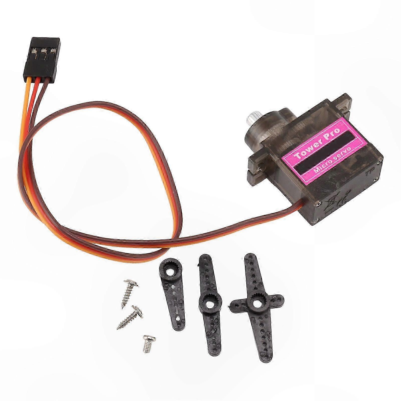 Metal Gear Micro Servo Motor Accessory Kit for RC Aircraft Models and Toys