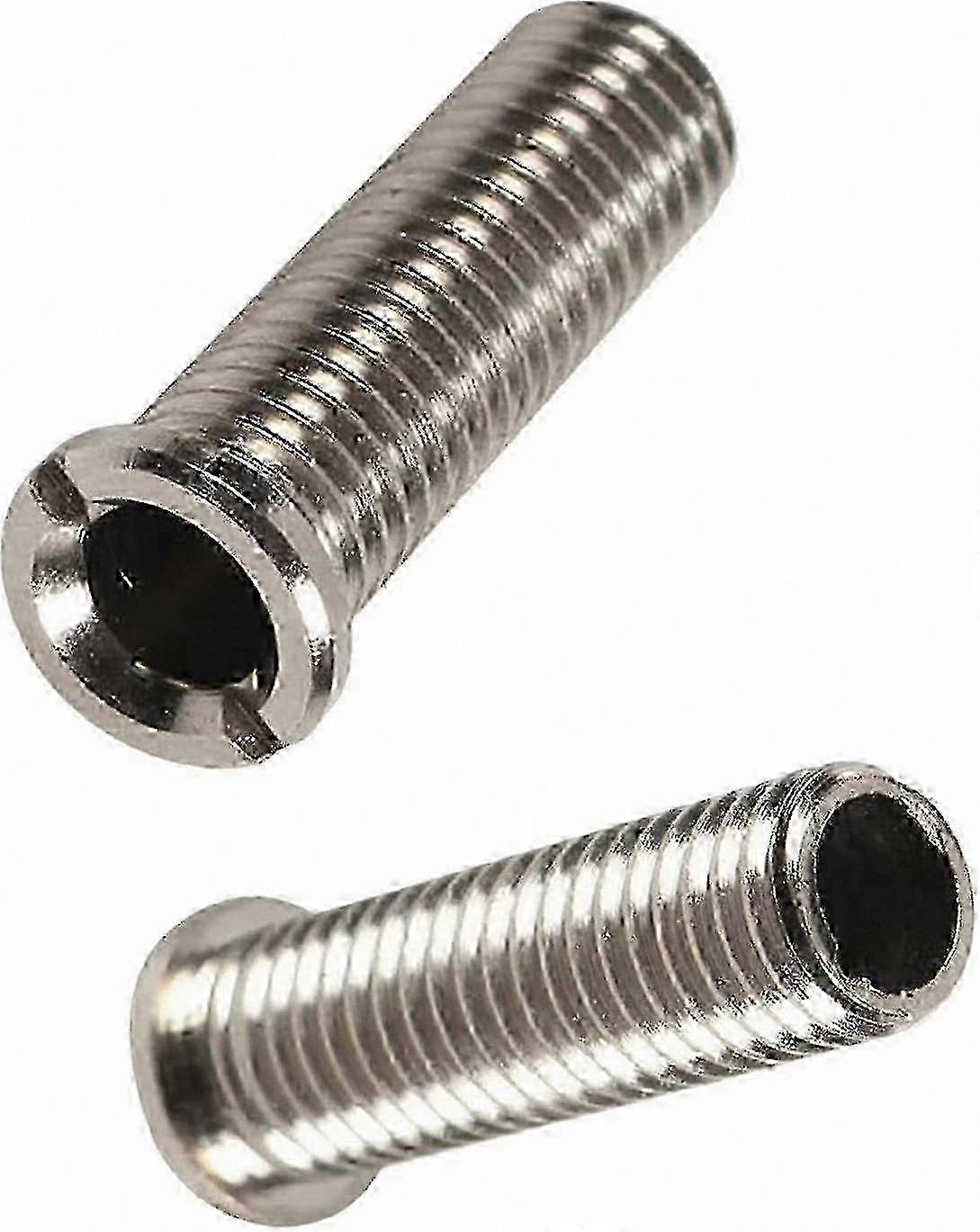 Spülkorbschrauben 45mm Ersatzabfluss Zubehör für Küchenspülen 2er-Pack Befestigungssatz Siebschrauben hwy