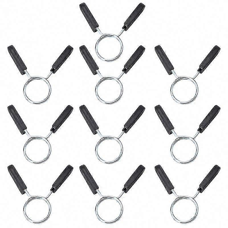 Plastic Spring Clip Collar for Dumbbell Weight Plates Secure Fit