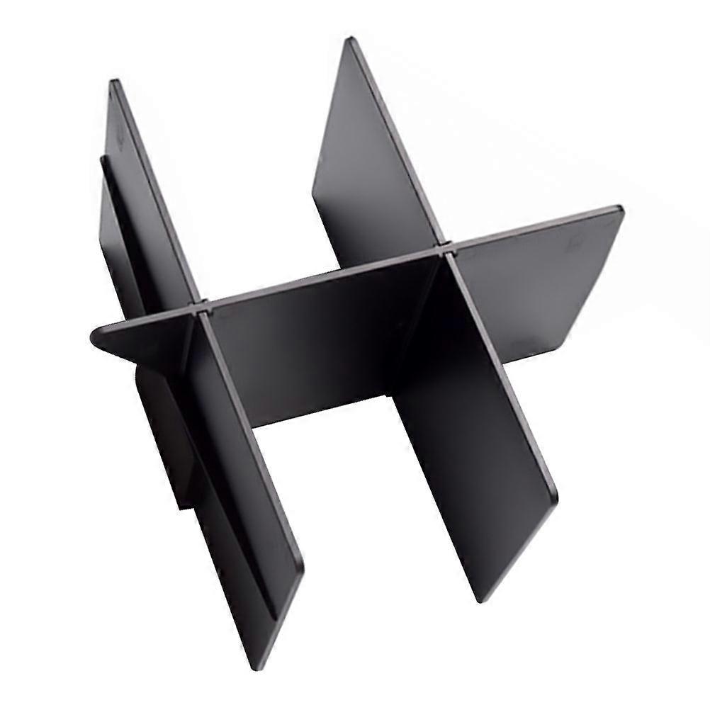 Center Console Divider Tray Car Accessory Compatible with 2021 Black Abs Resistance 1Set