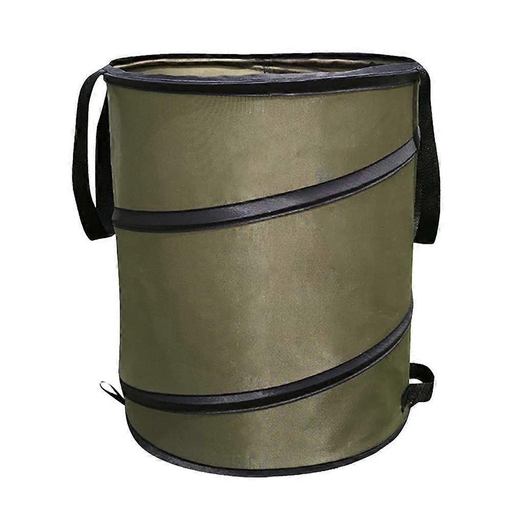 Collapsible Heavy Duty Pop Up Bin (Army Green)