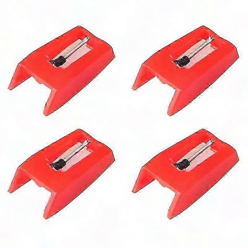 4 Pcs Universal Record Player Needles, Replacement Stylus for Vinyl Turntables
