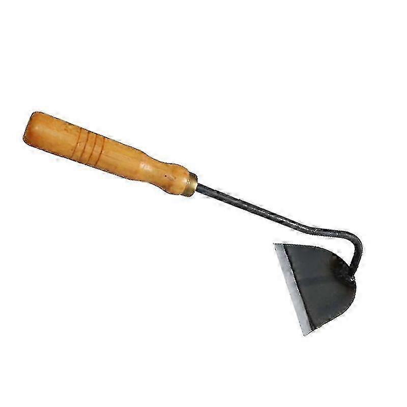 Garden Planting Hoe,steel Head Wood Handle Pickaxe Remove Weed Shov...