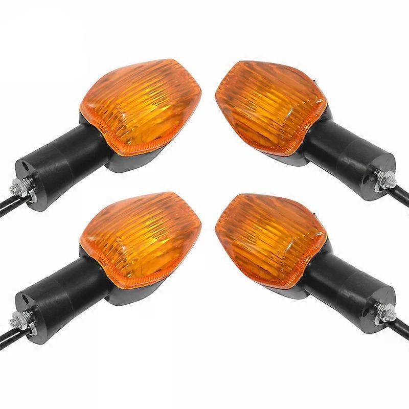 For Honda RC51 1998 1999 2000 2001 2002 2003 2004 2005 2006 4pcs Front & Rear Turn Signals Bulb Light