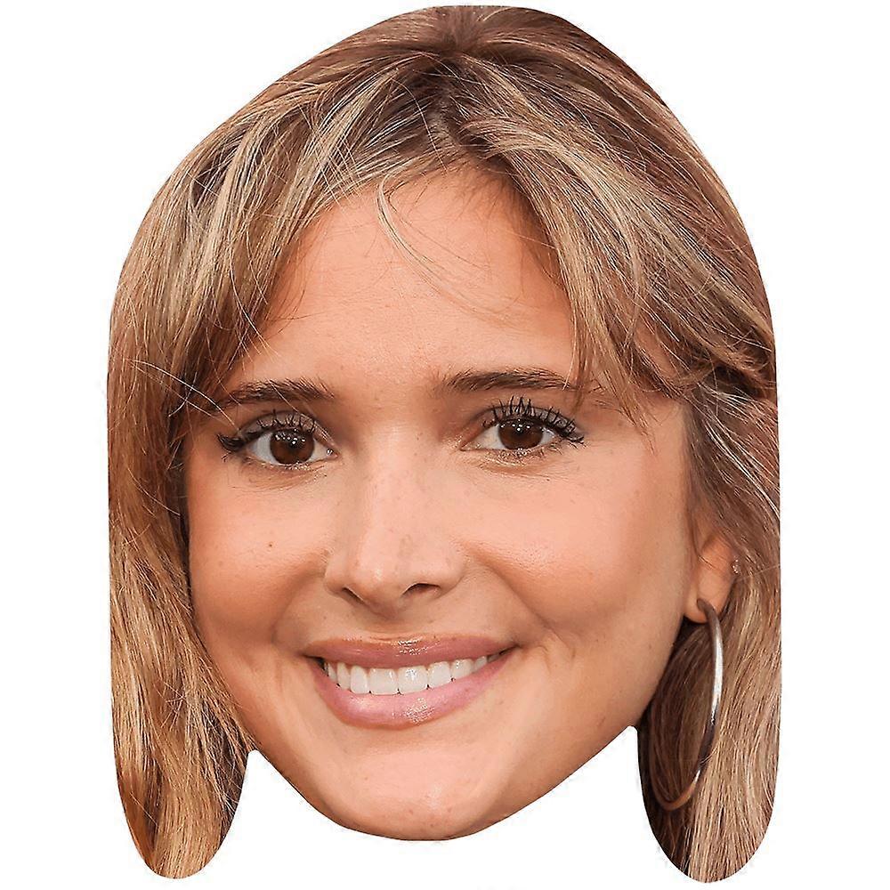 Mitsy Sanderson (Smile) Celebrity Mask, Flat Card Face