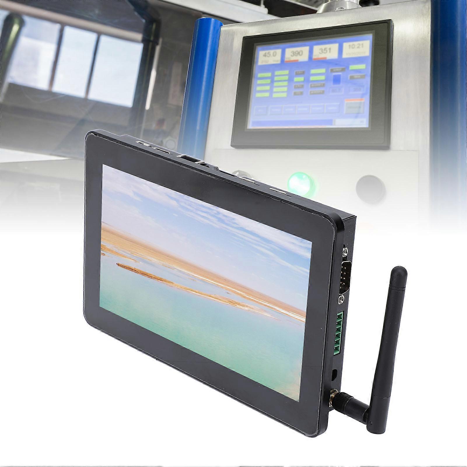 7 Inch Industrial Panel PC 1024x600 Capacitive Touch 16:9 AU Plug