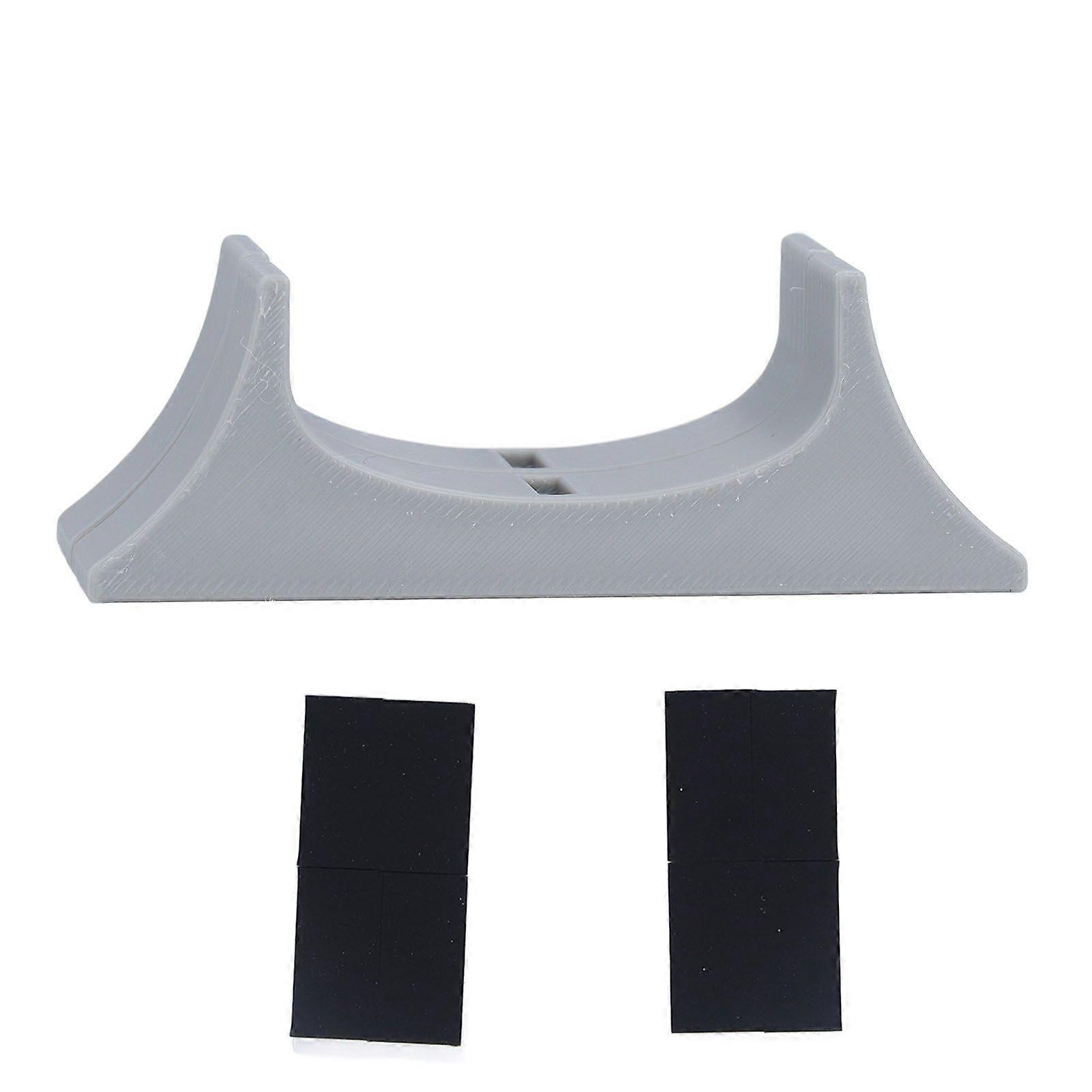 Console Holder Vertical Stand for Wii U Prevent Slip Stable 3D Printed Horizontal Stand Cooling Bracket for Wii U Console Gray