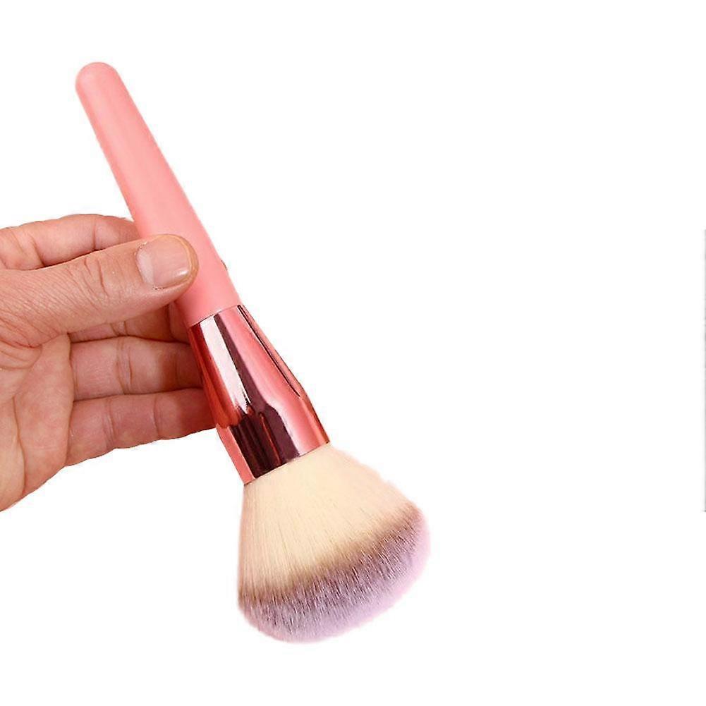 Flame Makeup Brush with Soft Bristle & Ergonomic Handle for Face, Blush, Contouring