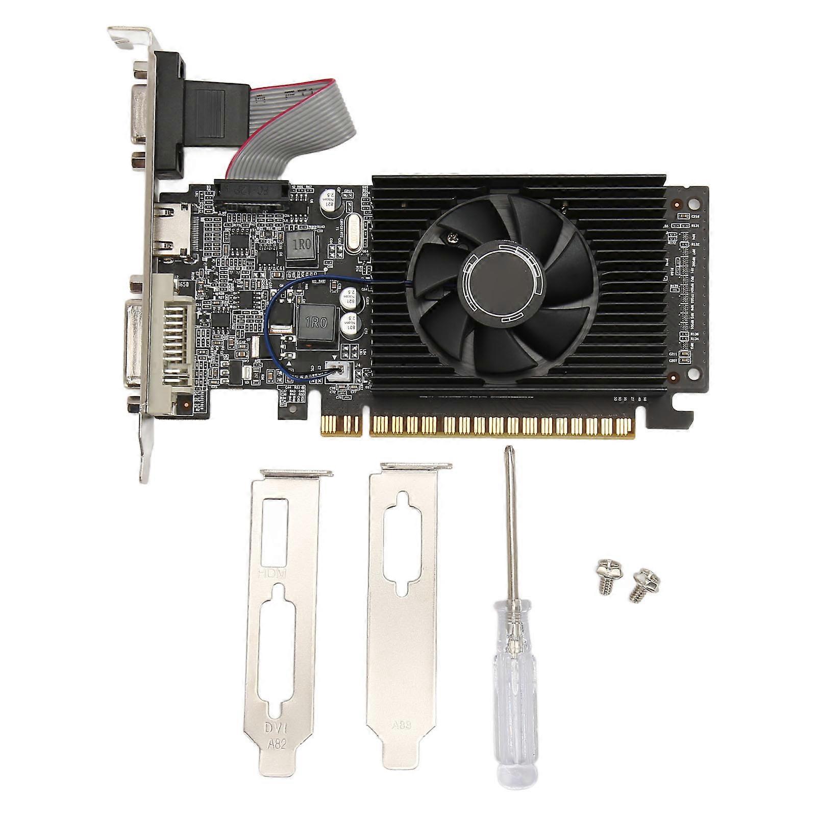 G210 1GD3 Graphics Card 1GB GDDR3 64bit PCIE 2.0 for Gaming Desktop PC with HD Output