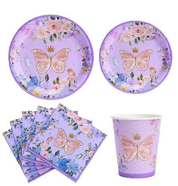 Children's tableware set for celebration, 125 pieces, with various specifications of tableware